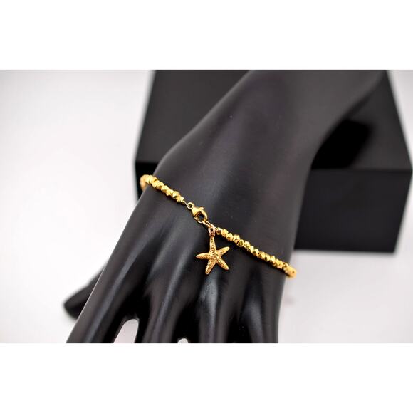 Catherine Weitzman Beaded Starfish Charm Bracelet - Picture 1 of 3